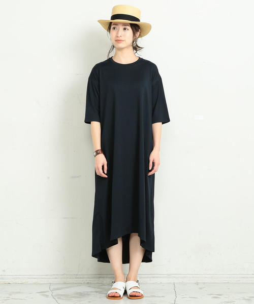 タグ無し未使用保管品 DESCENTE デサント ワンピース EXcDRYD－Tec ストレッチベア天スリーブレスワンピース