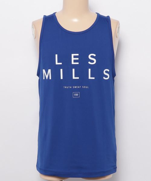 Reebok（リーボック）の「【2018秋冬新作】【野辺和輝モデル】レズミルズ メンズタンクLTD（タンクトップ・メンズ・ブルー・SMALL/MEDIUM/LARGE/X-LARGE/XX-LARGE/XXX-LARGE）」の11枚目の写真