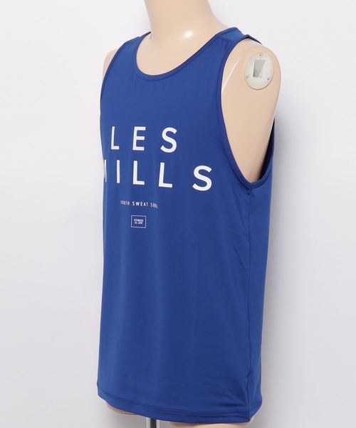 LESMILLS BEIJING TANKTOP メンズ ライトブルー XL Reebok（リーボック）の「【2018秋冬新作】【野辺和輝モデル
