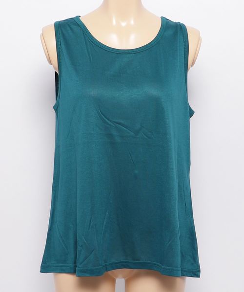 チャイハネ(チャイハネ)の「【チャイハネ】yul 変形レイヤードタンクトップ インナー付き2点セット(タンクトップ・レディース・ホワイト/ブラック/パープル/ネイビー/レッド・FREE)」の8枚目の写真