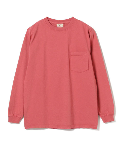 Goodwear(Since1983)（グッドウェア）の「Goodwear / ポケット ロング スリーブ Tシャツ（Tシャツ/カットソー・メンズ・ホワイト/ブラック/グレー/カーキ/オリーブ/レッド/パープル/ブラウン/ネイビー・SMALL/MEDIUM/LARGE/X-LARGE）」の9枚目の写真