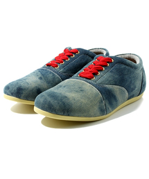 STUDY | スタディ ウォッシュデニム ドロップ デッキ STUDY THE DENIM DROP(スニーカー)