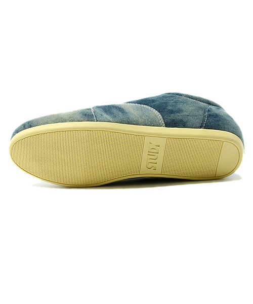 STUDY（スタディー）の「スタディ ウォッシュデニム ドロップ デッキ STUDY THE DENIM DROP（スニーカー・メンズ・インディゴブルー・22cm/23cm/24cm/26cm/27cm/28cm）」の3枚目の写真