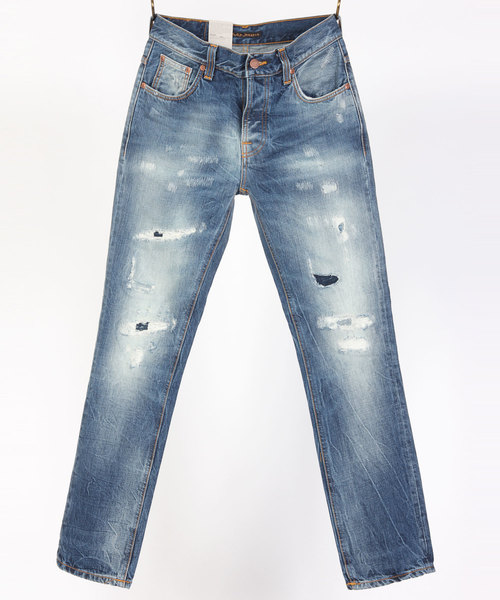 パンツ Nudie Jeans Grim Tim 32x32 Grim-Tim-Dry-Deep-Selvage-