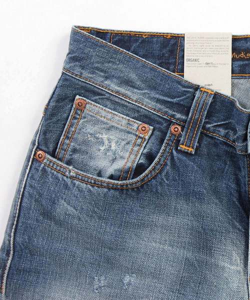 Nudie Jeans(ヌーディージーンズ)の「【Nudie Jeans】Grim Tim/ Devid Replica / クラッシュデニムパンツ/112375(デニムパンツ・メンズ・ブルー・30/29)」の15枚目の写真