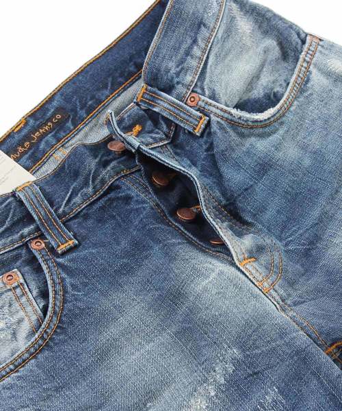 Nudie Jeans(ヌーディージーンズ)の「【Nudie Jeans】Grim Tim/ Devid Replica / クラッシュデニムパンツ/112375(デニムパンツ・メンズ・ブルー・30/29)」の16枚目の写真