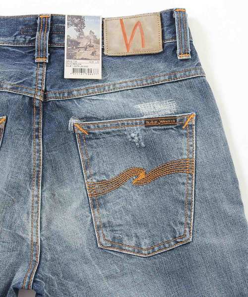 Nudie Jeans(ヌーディージーンズ)の「【Nudie Jeans】Grim Tim/ Devid Replica / クラッシュデニムパンツ/112375(デニムパンツ・メンズ・ブルー・30/29)」の18枚目の写真