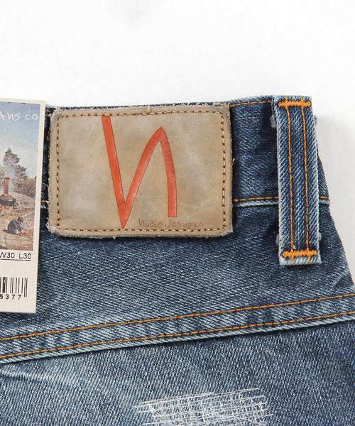 Nudie Jeans(ヌーディージーンズ)の「【Nudie Jeans】Grim Tim/ Devid Replica / クラッシュデニムパンツ/112375(デニムパンツ・メンズ・ブルー・30/29)」の19枚目の写真