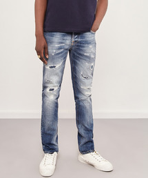 Nudie Jeans | 【Nudie Jeans】Grim Tim/ Devid Replica / クラッシュデニムパンツ/112375(デニムパンツ)
