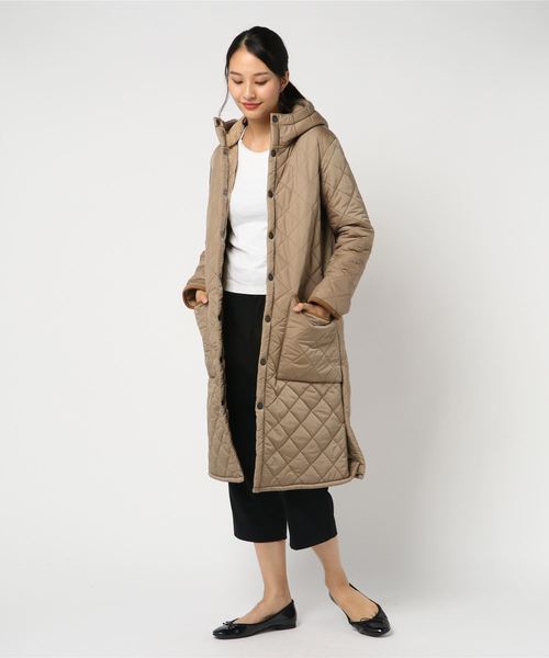 Barbour(バブアー)の「BARBOUR キルティング フードコート Barbour(バブアー)の「BARBOUR キルティング フードコート