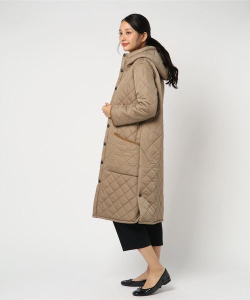 Barbour(バブアー)の「BARBOUR キルティング フードコート Barbour(バブアー)の「BARBOUR キルティング フードコート