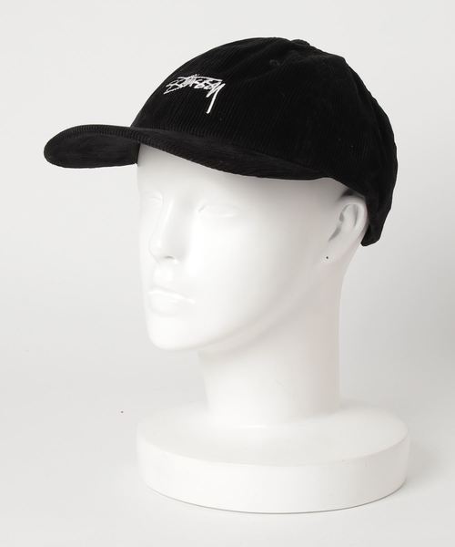STUSSY（ステューシー）の「STUSSY / ステューシー CORDUROY LOW PRO CAP（キャップ・メンズ・ブラック/ブルー/オレンジ系その他・FREE）」の2枚目の写真