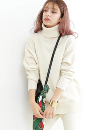 N.（N. Natural Beauty Basic） | ◆ラムウールタートルニット(ニット/セーター)