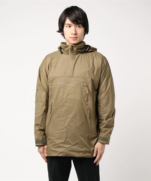 MILITARY（ミリタリー）の「【DEAD STOCK / デッドストック】UK MILITARY PCS THERMAL SMOCKS（ナイロンジャケット・メンズ・オリーブ・M/L/XL）」の4枚目の写真