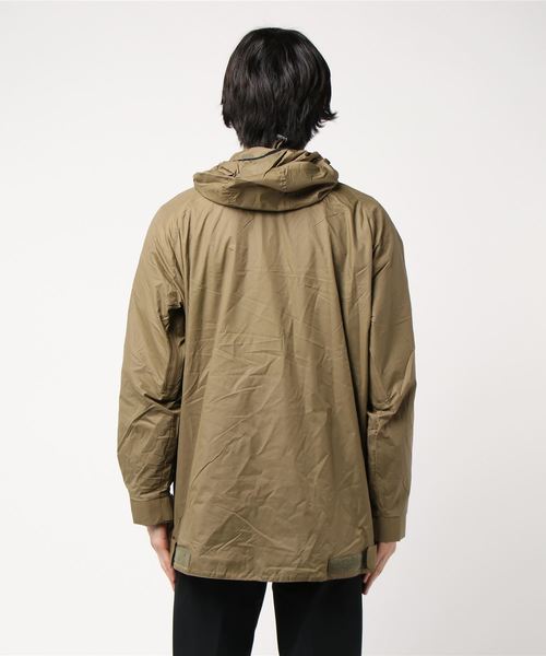 MILITARY（ミリタリー）の「【DEAD STOCK / デッドストック】UK MILITARY PCS THERMAL SMOCKS（ナイロンジャケット・メンズ・オリーブ・M/L/XL）」の3枚目の写真