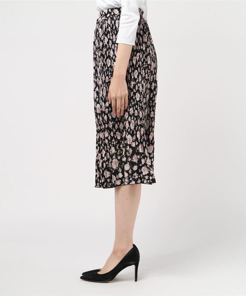 LUGG NAGG(ラグナグ)の「【Jewelobe/ ジュエローブ】 リトルフラワープリーツスカート(スカート・レディース・ブラック/ベージュ/グレー/オフホワイト・FREE)」の6枚目の写真