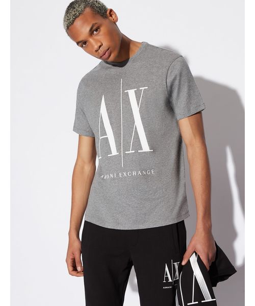 ARMANI EXCHANGE（アルマーニエクスチェンジ）の「【A|X アルマーニ エクスチェンジ】ICON 半袖Tシャツ/REGULAR（Tシャツ/カットソー・メンズ・ホワイト/ブラック/レッド/カーキ/ライトグリーン/グレー系その他/ライトピンク/ネイビー/ライトブルー/イエロー/ブラック系1/オレンジ/ホワイト×ブルー/チェリーレッド/ホワイト系1・SMALL/MEDIUM/LARGE/X-LARGE/X-SMALL）」の18枚目の写真