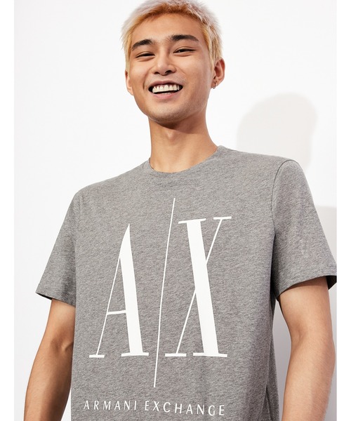 ARMANI EXCHANGE（アルマーニエクスチェンジ）の「【A|X アルマーニ エクスチェンジ】ICON 半袖Tシャツ/REGULAR（Tシャツ/カットソー・メンズ・ホワイト/ブラック/レッド/カーキ/ライトグリーン/グレー系その他/ライトピンク/ネイビー/ライトブルー/イエロー/ブラック系1/オレンジ/ホワイト×ブルー/チェリーレッド/ホワイト系1・SMALL/MEDIUM/LARGE/X-LARGE/X-SMALL）」の21枚目の写真