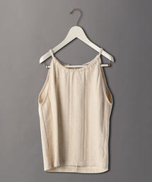 6 | ＜6(ROKU)＞COTTON RIB HALTER NECK CAMISOLE/キャミソール(キャミソール)