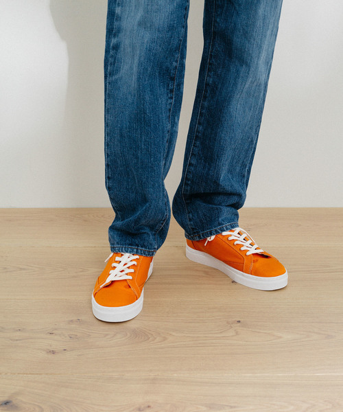 PUBLIC TOKYO（パブリックトウキョウ）の「軽撥水ナイロンキャンバススニーカー（スニーカー・メンズ・ブラック/ベージュ/オレンジ・1/2/3）」の13枚目の写真