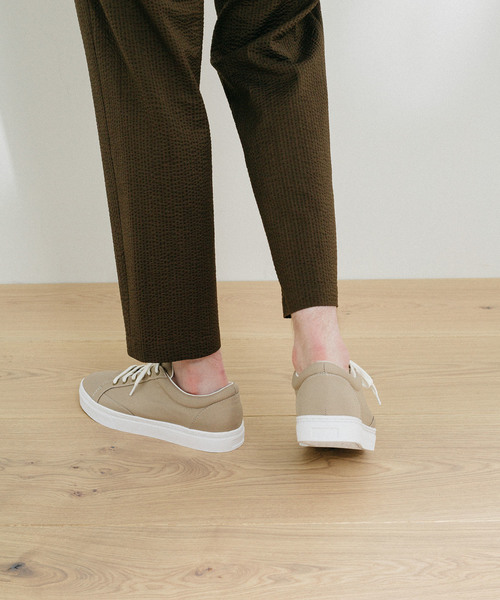 PUBLIC TOKYO（パブリックトウキョウ）の「軽撥水ナイロンキャンバススニーカー（スニーカー・メンズ・ブラック/ベージュ/オレンジ・1/2/3）」の20枚目の写真