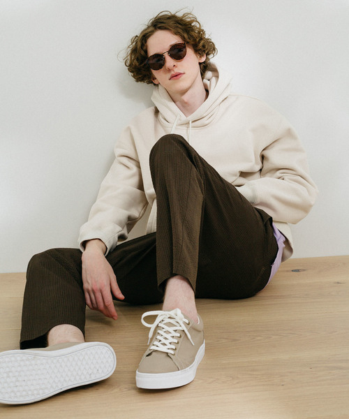 PUBLIC TOKYO（パブリックトウキョウ）の「軽撥水ナイロンキャンバススニーカー（スニーカー・メンズ・ブラック/ベージュ/オレンジ・1/2/3）」の16枚目の写真