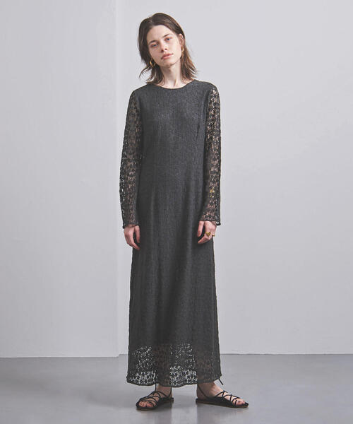 フィータ Pheeta ノースリーブワンピース ドレス ユナイテッドアローズ 黒 UNITED ARROWS（ユナイテッドアローズ）の「＜Pheeta（フィータ