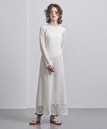 美品＊Pheetaフィータ ユナイテッドアローズ レースワンピース 黒 洗える UNITED ARROWS（ユナイテッドアローズ）の「＜Pheeta（フィータ
