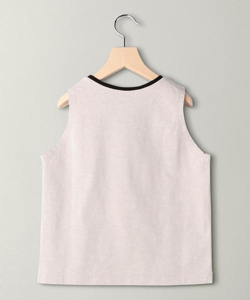 BEAUTY&YOUTH UNITED ARROWS（ビューティーアンドユースユナイテッドアローズ）の「BY スラブコットンコンパクトノースリーブカットソー о（Tシャツ/カットソー・レディース・ブラック/オリーブ/ナチュラル・FREE）」の20枚目の写真