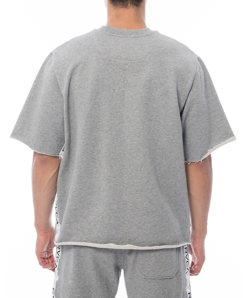 【関税込み】RVCA メンズ ALL OVER SS セットアップトップス RVCA（ルーカ）の「RVCA メンズ SMALL RVCA CREW SS