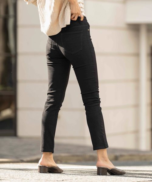 KOBE LETTUCE（コウベレタス）の「シガレットストレートカラーパンツ（その他パンツ・レディース・グレー/オフホワイト/ブラック/ネイビー/ベージュ/ブルー系その他・L/S/M/LL）」の13枚目の写真