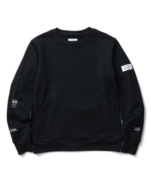 CRIMIE(クライミー)の「GLGB CREW POCKET SWEAT(スウェット・メンズ・ブラック/カーキ・XS/S/M/L/XL/XXL)」の6枚目の写真