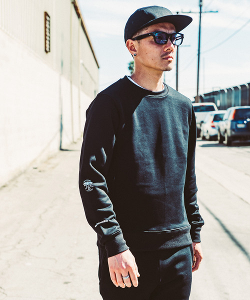 CRIMIE(クライミー)の「GLGB CREW POCKET SWEAT(スウェット・メンズ・ブラック/カーキ・XS/S/M/L/XL/XXL)」の13枚目の写真