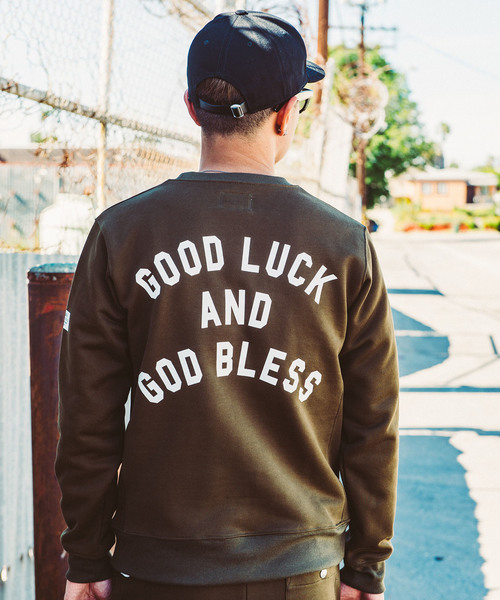 CRIMIE(クライミー)の「GLGB CREW POCKET SWEAT(スウェット・メンズ・ブラック/カーキ・XS/S/M/L/XL/XXL)」の3枚目の写真