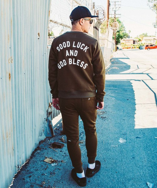 CRIMIE(クライミー)の「GLGB CREW POCKET SWEAT(スウェット・メンズ・ブラック/カーキ・XS/S/M/L/XL/XXL)」の5枚目の写真