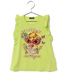 HYSTERIC MINI | BABY Dreamy sweet rose フレアスリーブチュニック(タンクトップ)