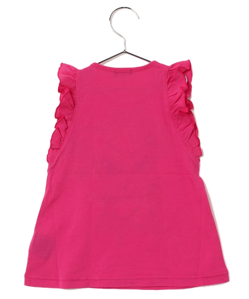 HYSTERIC MINI（ヒステリックミニ）の「BABY Dreamy sweet rose フレアスリーブチュニック（タンクトップ・キッズ・ライトグリーン/ピンク/ブラック・80/90）」の11枚目の写真