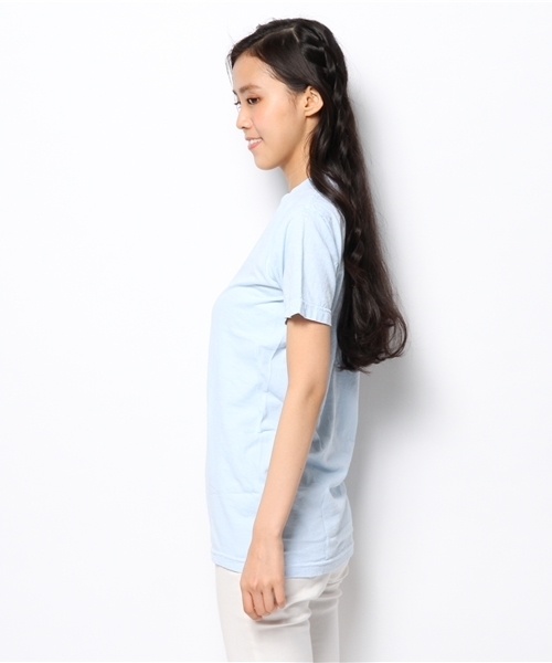 Kastane（カスタネ）の「【Kastane】USAミリタリーTEE（Tシャツ/カットソー・レディース・オフホワイト/サックスブルー/ピンク・FREE）」の7枚目の写真