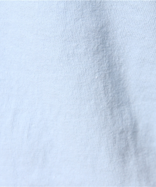 Kastane（カスタネ）の「【Kastane】USAミリタリーTEE（Tシャツ/カットソー・レディース・オフホワイト/サックスブルー/ピンク・FREE）」の9枚目の写真