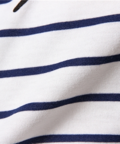 WEGO（ウィゴー）の「WEGO/スリーブフリルプリントTシャツ（Tシャツ/カットソー・レディース・ホワイト/ブルー/ネイビー/レッド・FREE）」の13枚目の写真