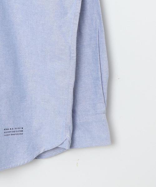 coen（コーエン）の「オックスフォードボタンダウン長袖シャツ（シャツ/ブラウス・メンズ・ホワイト/ネイビー・LARGE/X-LARGE/MEDIUM/SMALL）」の17枚目の写真