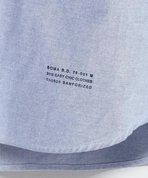 coen（コーエン）の「オックスフォードボタンダウン長袖シャツ（シャツ/ブラウス・メンズ・ホワイト/ネイビー・LARGE/X-LARGE/MEDIUM/SMALL）」の20枚目の写真