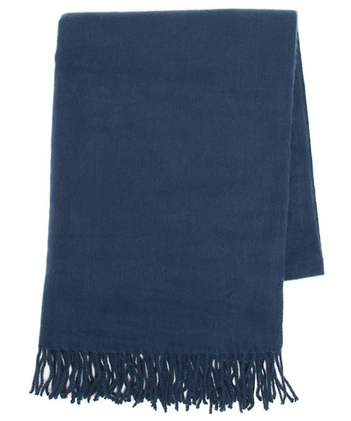 Ray BEAMS（レイビームス）の「Ray BEAMS / ムジ ストール（マフラー・レディース・オフホワイト/ライトグレー/レッド系その他/ネイビー・ONE SIZE）」の4枚目の写真