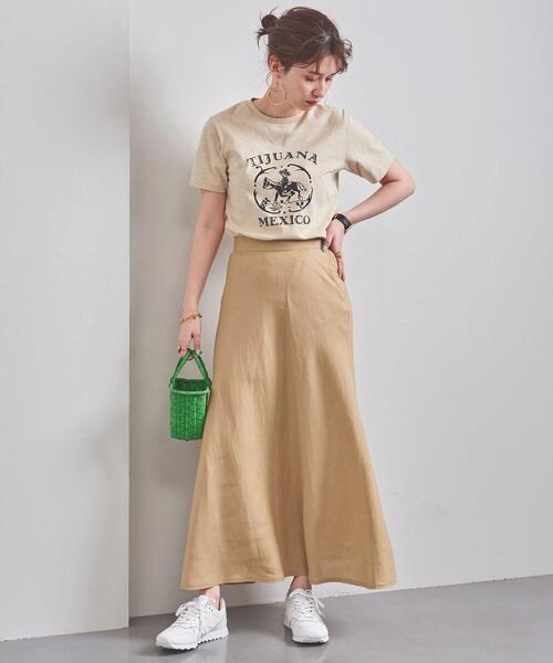 UNITED ARROWS(ユナイテッドアローズ)の「UWCB セミフレア マキシスカート†(スカート・レディース・レッド/ブラック/ベージュ・40/38/36)」の15枚目の写真