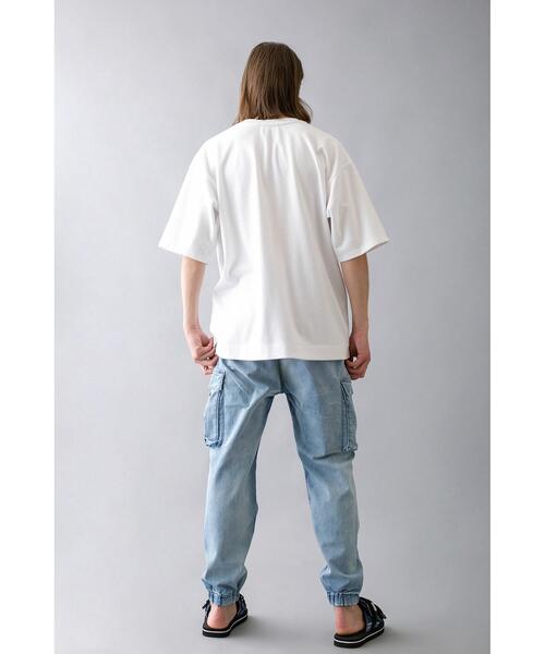 MONKEY TIME（モンキータイム）の「＜monkey time＞ TC/PONTI 1POC TEE/Tシャツ（Tシャツ/カットソー・メンズ・ブラック/ベージュ/ケリー/ホワイト/ライトピンク・S/XL/M/L）」の21枚目の写真