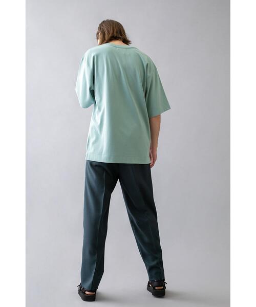 MONKEY TIME（モンキータイム）の「＜monkey time＞ TC/PONTI 1POC TEE/Tシャツ（Tシャツ/カットソー・メンズ・ブラック/ベージュ/ケリー/ホワイト/ライトピンク・S/XL/M/L）」の7枚目の写真