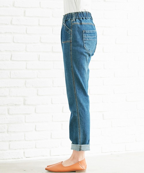 BELLUNA（ベルーナ）の「デニムレギンスパンツ（デニムパンツ・レディース・ライトブルー/ブラック/ネイビー/ブルー/ダークインディゴブルー/ブラック系その他・MEDIUM/LARGE/X-LARGE）」の20枚目の写真