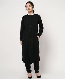 AMERICAN HOLIC | ラウンドヘムリブフロントボタンカーディガン　＊＊(カーディガン/ボレロ)