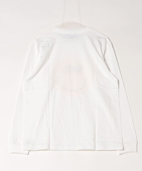 Sync.(スィンク)の「Sync.【CURTIS KULIG】LONG SLEEVE TEE "SMILE"(Tシャツ/カットソー・メンズ・ホワイト/ブラック・LARGE/SMALL/MEDIUM/X-LARGE)」の5枚目の写真