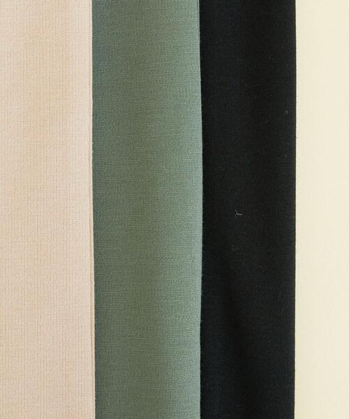 BEAUTY&YOUTH UNITED ARROWS(ビューティーアンドユースユナイテッドアローズ)の「【WEB限定】by ※∴ベルト付きカットソーマキシワンピース -2WAY/ウォッシャブル- о(ワンピース・レディース・ブラック/オリーブ/ベージュ/ダークブラウン・FREE)」の11枚目の写真